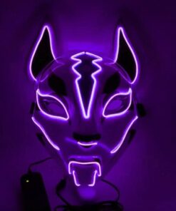 Maschera neon a pieno facciale Fox