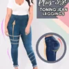 Leggings jeans tonificanti taglie forti