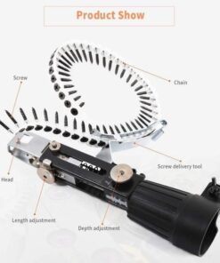 Adattatore per pistola sparachiodi a catena per trapano elettrico