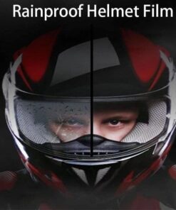 Toppa per casco antiappannamento antipioggia