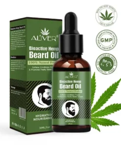 Olio da barba Beardoholic per la crescita naturale
