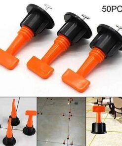 Sistema di livellamento delle piastrelle riutilizzabile