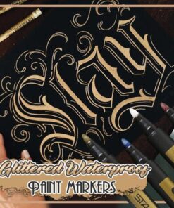 Pennarelli a vernice glitterati impermeabili-10 pezzi