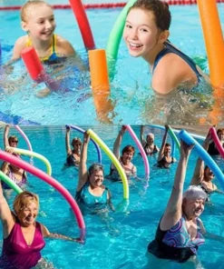 Noodles per piscina con sedia galleggiante in rete
