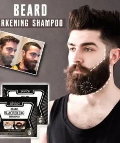 Shampoo scurinte per barba