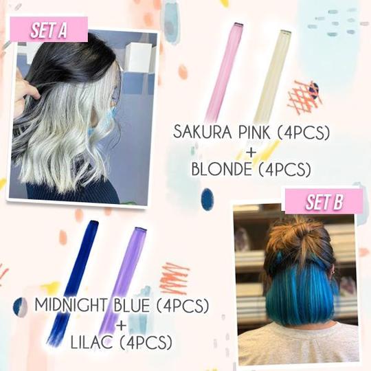 Il set di extension clip-in colorate per parrucchiere - Image 6