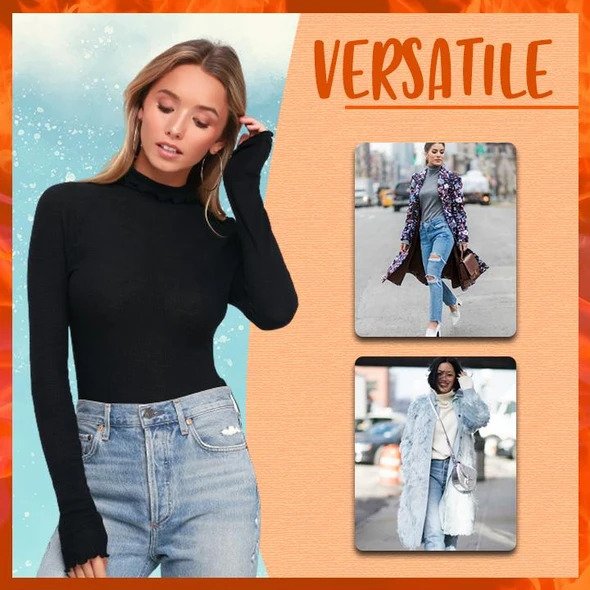 Scaldacollo in pile Dralon a collo alto UltraHeat - Image 10