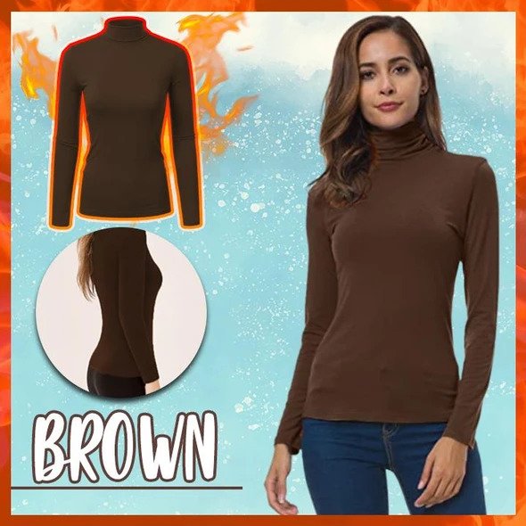 Scaldacollo in pile Dralon a collo alto UltraHeat - Image 13