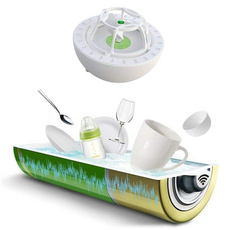 Lavastoviglie portatile ad ultrasuoni e artefatto per lavanderia - Image 13