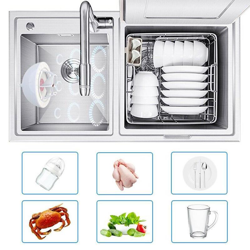 Lavastoviglie portatile ad ultrasuoni e artefatto per lavanderia - Image 14