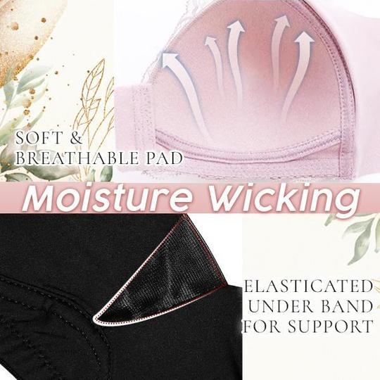 Reggiseno di supporto in pizzo con fibbia X CozyFit - Image 2