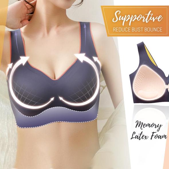 Reggiseno sportivo con memoria senza fili 5D senza cuciture - Image 2