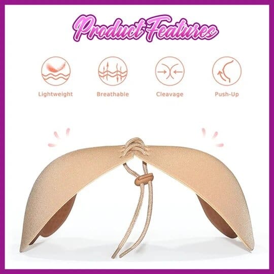 Reggiseno push up senza spalline con coulisse - Image 3