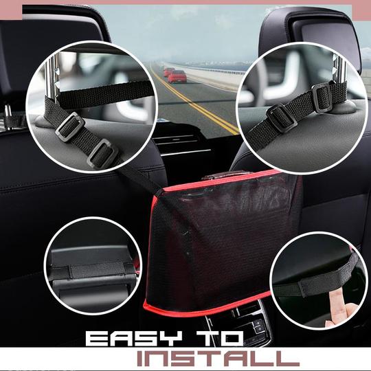 Porta tasca in rete per seggiolino auto - Image 4