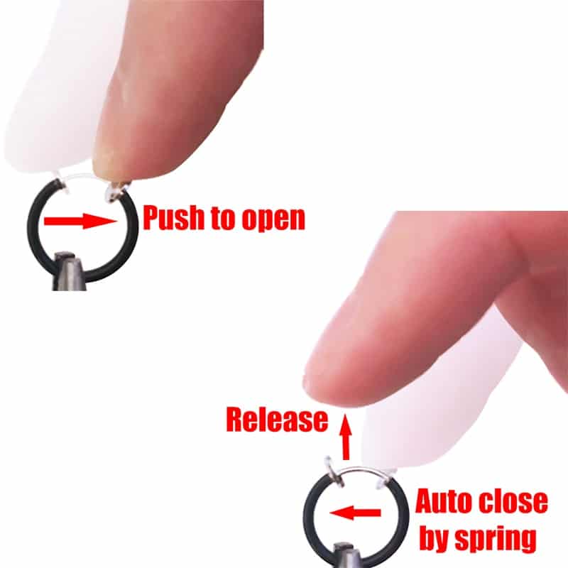 Cerchio retrattile unisex in acciaio inossidabile - Image 5