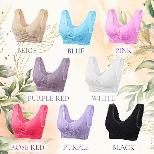 Reggiseno di supporto in pizzo con fibbia X CozyFit - Image 6