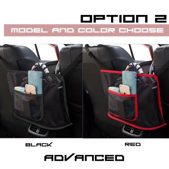 Porta tasca in rete per seggiolino auto - Image 6