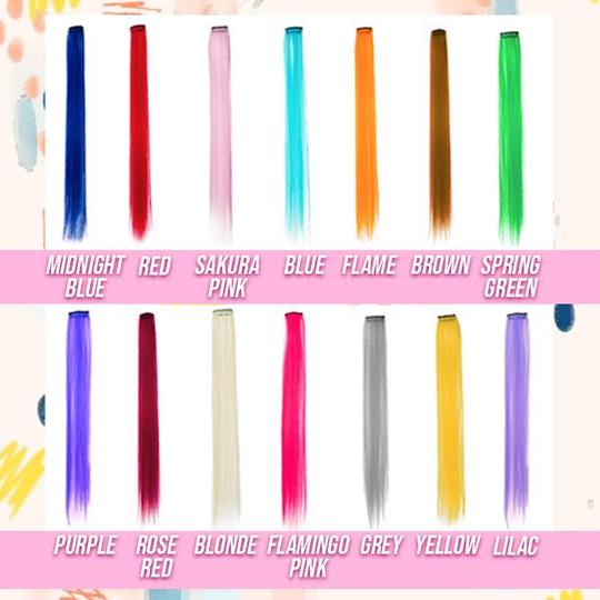 Il set di extension clip-in colorate per parrucchiere - Image 5