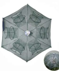 Trappola per pesci pieghevole automatica