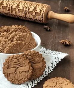 Mattarello 3D di Natale