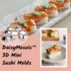 Stampi per mini sushi 3D DaisyMosaic