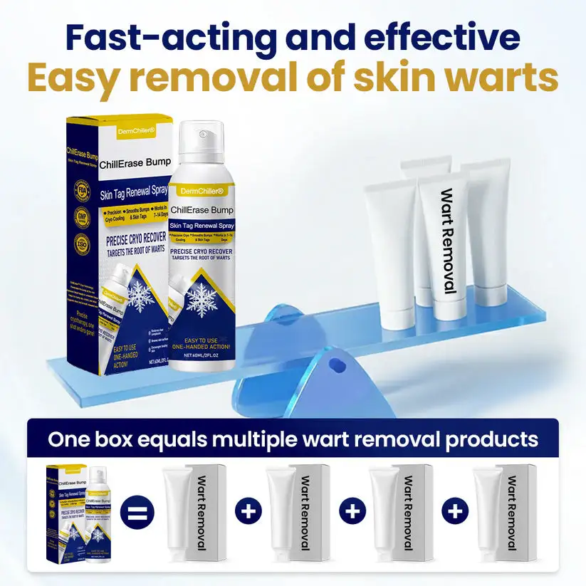 DermChiller® ChillErase Spray per il rinnovamento di protuberanze ed etichette cutanee - Image 3