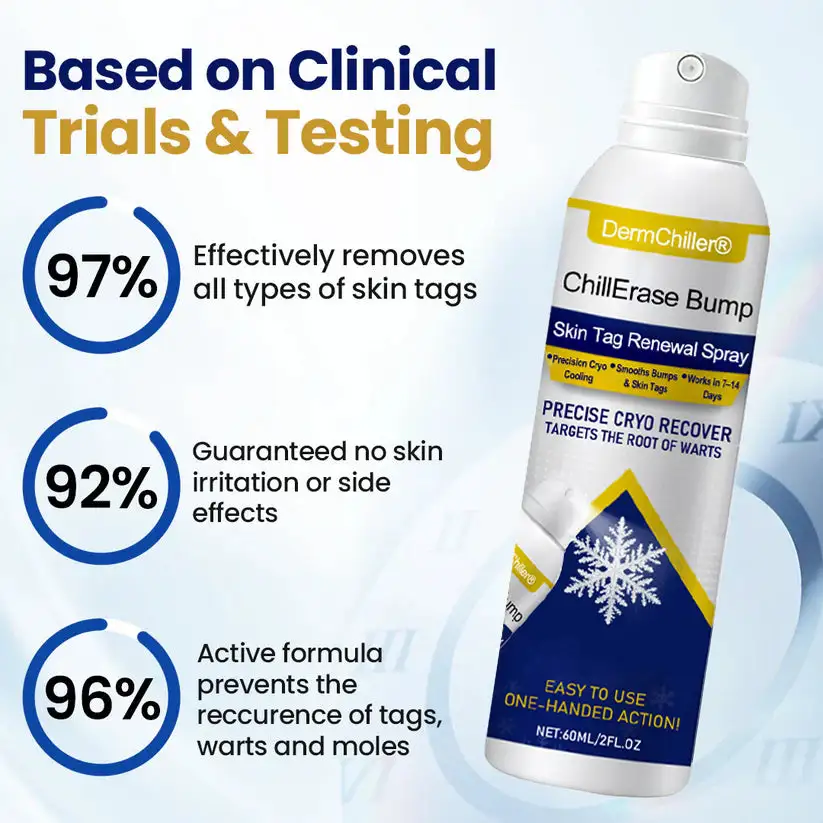 DermChiller® ChillErase Spray per il rinnovamento di protuberanze ed etichette cutanee - Image 5