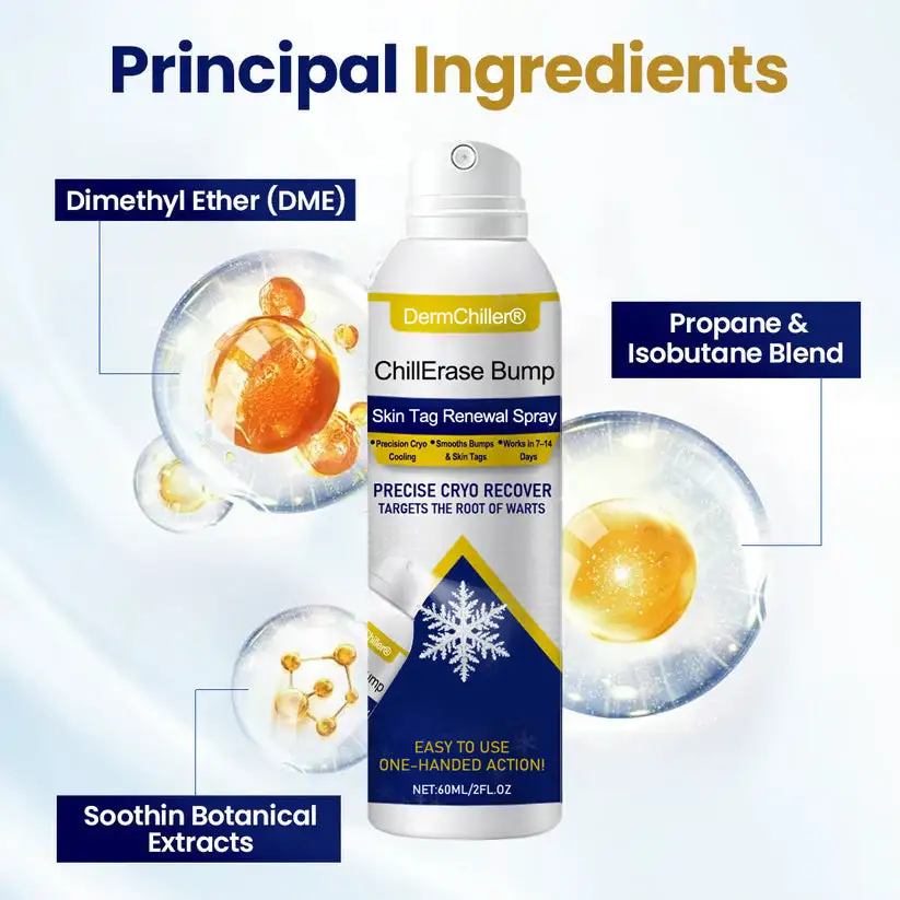 DermChiller® ChillErase Spray per il rinnovamento di protuberanze ed etichette cutanee - Image 6