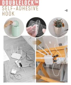 Gancio autoadesivo DoubleLock