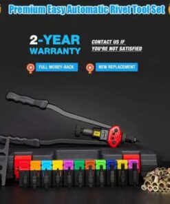 Set di strumenti per rivetti automatici facili