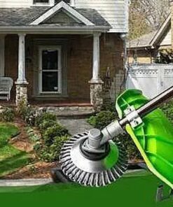 Testa per spazzola metallica per diserbo da giardino