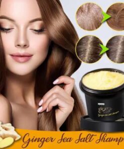 Shampoo al sale marino allo zenzero