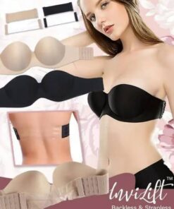 Reggiseno senza spalline senza schienale InviLift