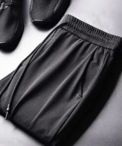 Pantaloni fitness da uomo in seta di ghiaccio