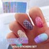 Set di adesivi NailIt Holo