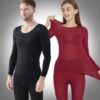 Abbigliamento interno termico elastico senza cuciture
