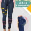 Leggings jeans ultra-tonificanti